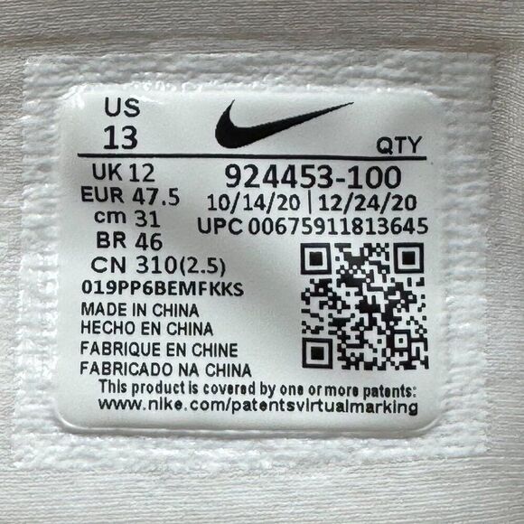 Air VaporMax Plus 'White Platinum' - Picture 9 of 11